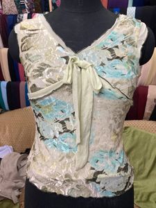 Y2k floral top