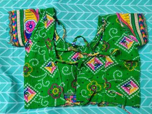 Vibrant Green Embroidered Lehenga Choli