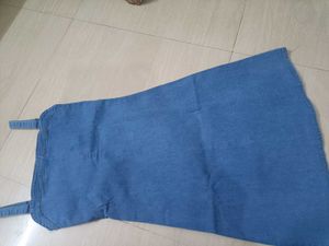 Denim Button-Up Dress