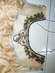 Golden Embellished Blouse
