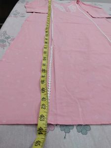 Pink Handwork Kurta