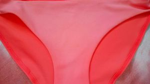 Coral Pink Bikini Bottom