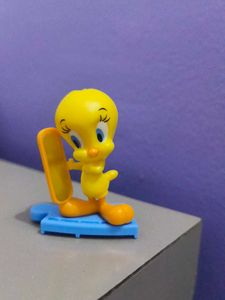 Cute Tweety Bird Mirror Figurine Toy