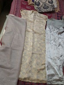 Elegant Kurta Set with Dupatta and Palazzo