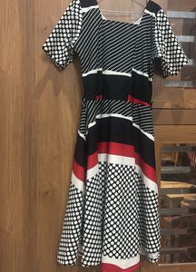 Bold Print Dress - Unique Design
