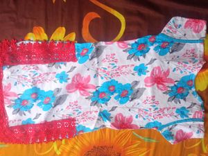 Floral Print Kurta Set with Dupatta