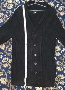 Jack &amp;Jones Women Black Cardigan Sweater