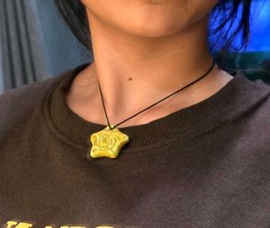 whimsy forest Star Pendant Necklace🍃🌀