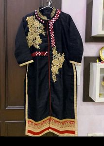 Rakhi Offer 💛🌸Elegant Black Kurta set