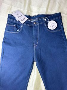 Bell Bottom Blue Denim Jeans
