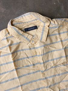 Men's Striped Long Sleeve Shirt