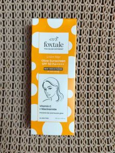 Foxtale Golden Hour Glow Sunscreen SPF 50