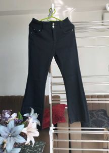 Black Flare Jeans
