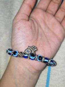 Evil Eye Hamsa Hand Bracelet