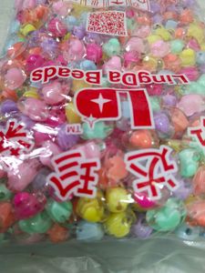 Heart Shape Beads Good Quality Half Kg