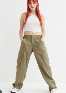 Olive Green Cargo Pants