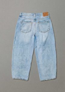 H&amp;M| Light Wash Baggy Balloon Fit Jeans|