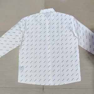 Balenciaga All Over Logo Shirt