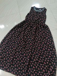 Floral Girls Dress Gown