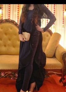 Sparkling Sequin Sleeve Dress