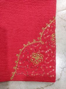 Designer Golden Embroidery New Fancy Stretchable