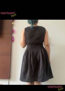 Sleek Black Sleeveless Dress
