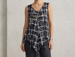 Dream Girl Graphic Print Top