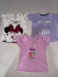 Cute Girls Tops and shorts  - 6 Pack