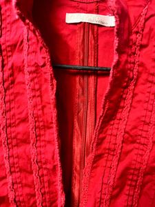 Vibrant Red Sleeveless Top