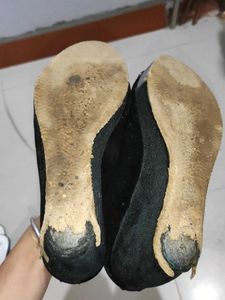 last Price 👠Black High Heels Belly👠