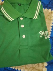 Green Polo Shirt M Size