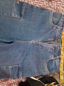 Classic Blue Cargo Jeans