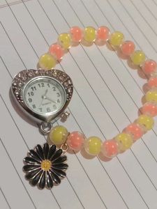 Heart Beaded Watch