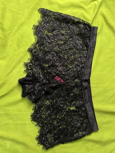 used and customisable black panty