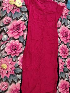 Pink and blue Printed Kurta