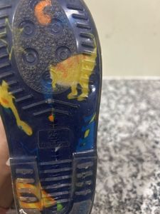 Fun Patterned Kids Rain Boots size 26