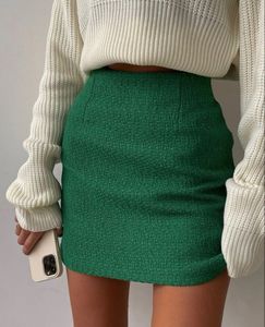 Green Mini Skirt