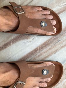 Comfortable Brown Flip-Flops