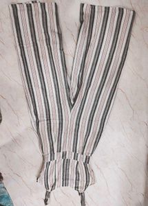 Striped Wide-Leg Jumpsuit