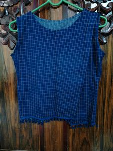 Dark Blue Top