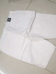 brand new Classic White Chino Shorts