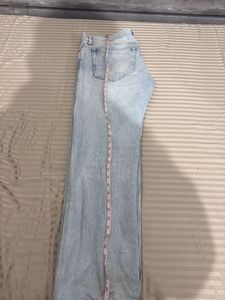 Light Wash Wide Leg Jeans