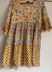 Peplum Style Kurta