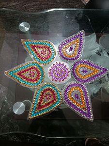 Artificial Rangoli Hand Made