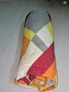 Cozy Geometric Print Blanket