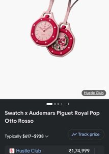 Audemars X Swach with box
