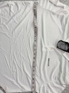 Marmot White Polo T-Shirt