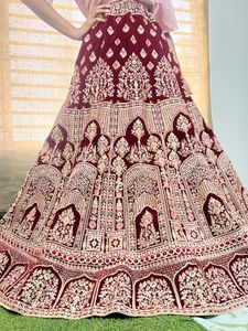 new un stiched bridal lehenga choli set