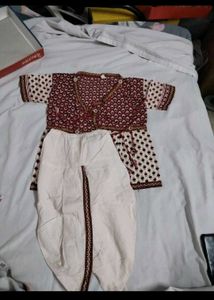 [Unisex] Ethnic Kurta Dhoti Set