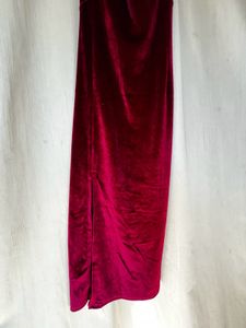 Alamode Side Slit Bodycon Dress